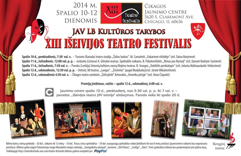 XIII festivalio programa 2014