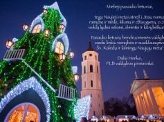 SU ŠVENTĖMIS, MIELIEJI PASAULIO LIETUVIAI!