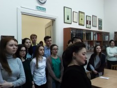 KARALIAUČIAUS UNIVERSITETE ATIDARYTAS LIETUVIŲ KALBOS KABINETAS