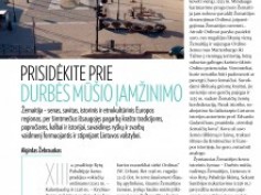 PRISIDĖKITE PRIE DURBĖS MŪŠIO ĮAMŽINIMO