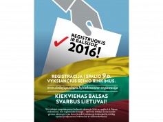 Prasidėjo balsuojančių užsienyje elektroninė registracija