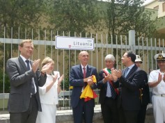 Palerme – iškilmingas Lietuvos aikštės atidarymas