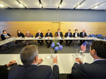 Užsienio reikalų ministras susitiko su į Lietuvą atvykusiais JAV kongresmenais