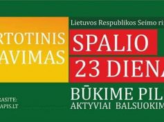 Būkime pilietiški, balsuokime II ture!