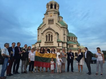 Bulgarijos lietuviai – aktyvūs pilietinių akcijų dalyviai