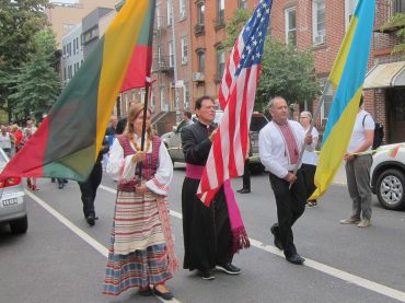 Ukrainos Nepriklausomybės dienos proga – Baltijos kelias Niujorke