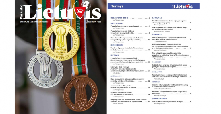 Pasirodė naujas „Pasaulio lietuvio“ žurnalo numeris – kviečiame skaityti!