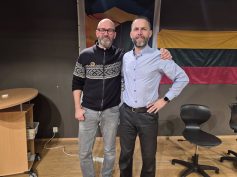 „Eglė žalčių karalienė“, karai ir mes – Roberto Petrausko susitikimai su Rogalando lietuviais