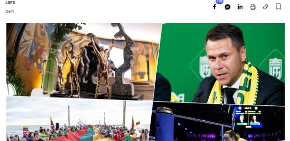 XII Pasaulio lietuvių sporto žaidynės nominuotos kaip Metų sporto renginys