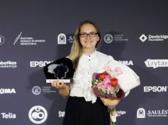 Metų lituanistinės mokyklos mokytoja tapusi G. Ulevičiūtė: „Jei dirbi iš širdies – tai nelieka nepastebėta“