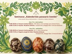 Kviečiame prisijungti prie seminarų „Kalendorinės pavasario šventės“