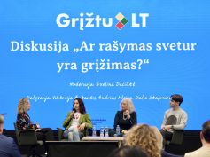 Viceministras T. Valys Vilniaus knygų mugėje: lietuvių kūryba svetur plečia Lietuvos kultūrinę erdvę