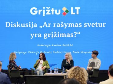 Viceministras T. Valys Vilniaus knygų mugėje: lietuvių kūryba svetur plečia Lietuvos kultūrinę erdvę
