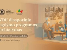 VDU diasporinio ugdymo programos pristatymas