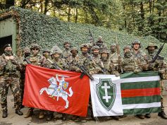 Diasporos šauliai pirmą kartą treniravosi su Danijos nacionaline gvardija